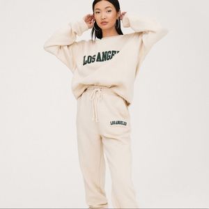 Nasty Gal Oversized Los Angeles Sweatshirt